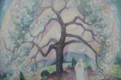 62 Blütenbaum Öl 1981