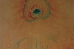 65 Sonnenblume Aquarell 1949