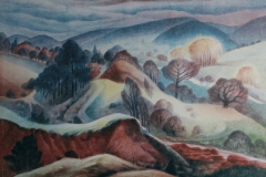 69 Bieker-Steinbruch bei Gossfelden Aquarell 1977